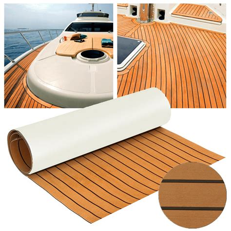 Any area on your boat prone to slips can be enhanced by an EVA foam pad, for example; casting decks, gunnels, steps, or console tops. . Marine foam decking sheets